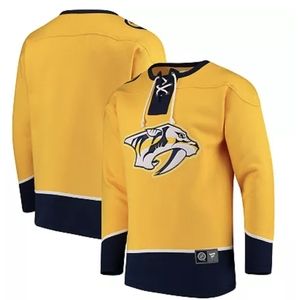 Predators Fanatics Branded Breakaway Jersey Sweatshirt
